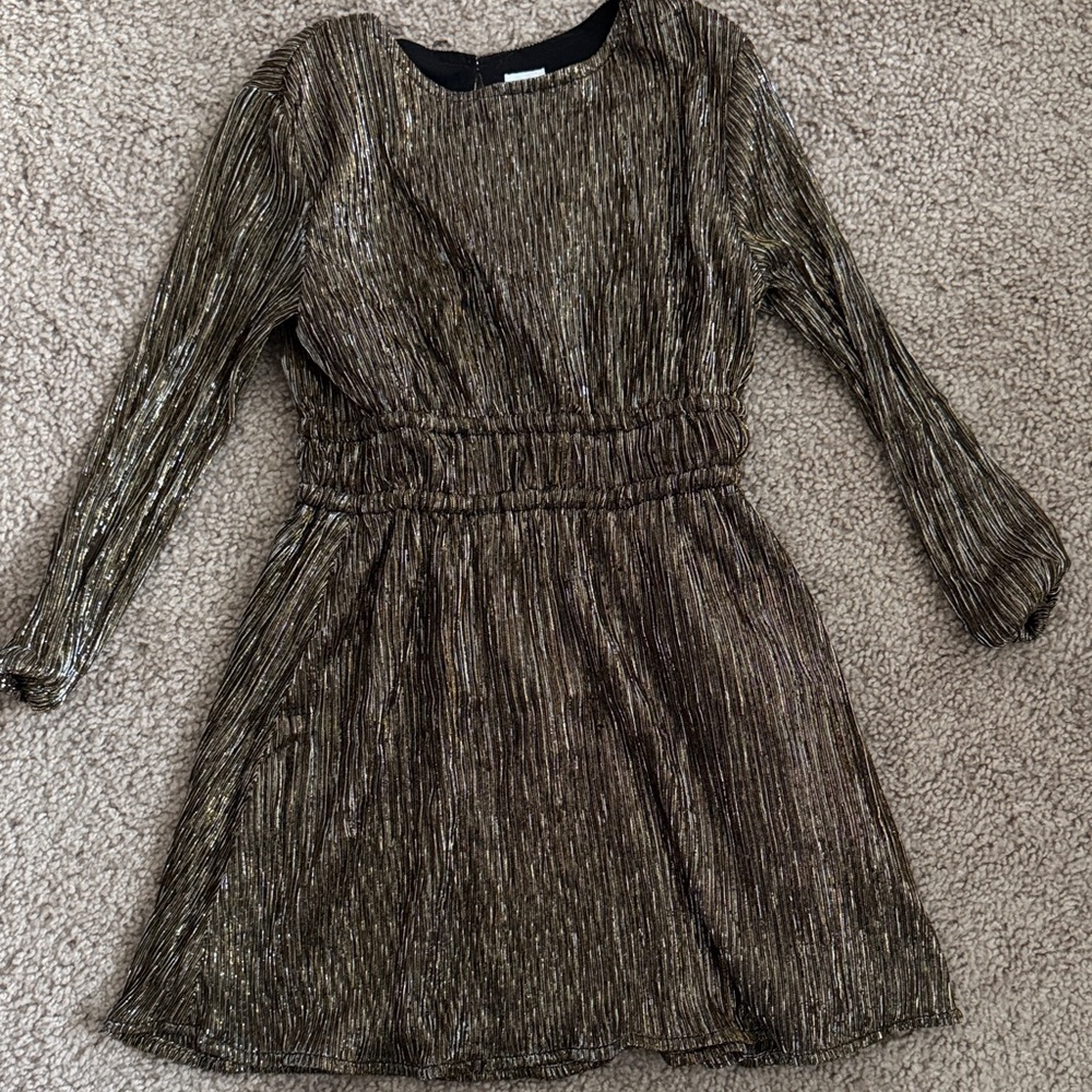 GAP Shimmering Gold Kids Dress